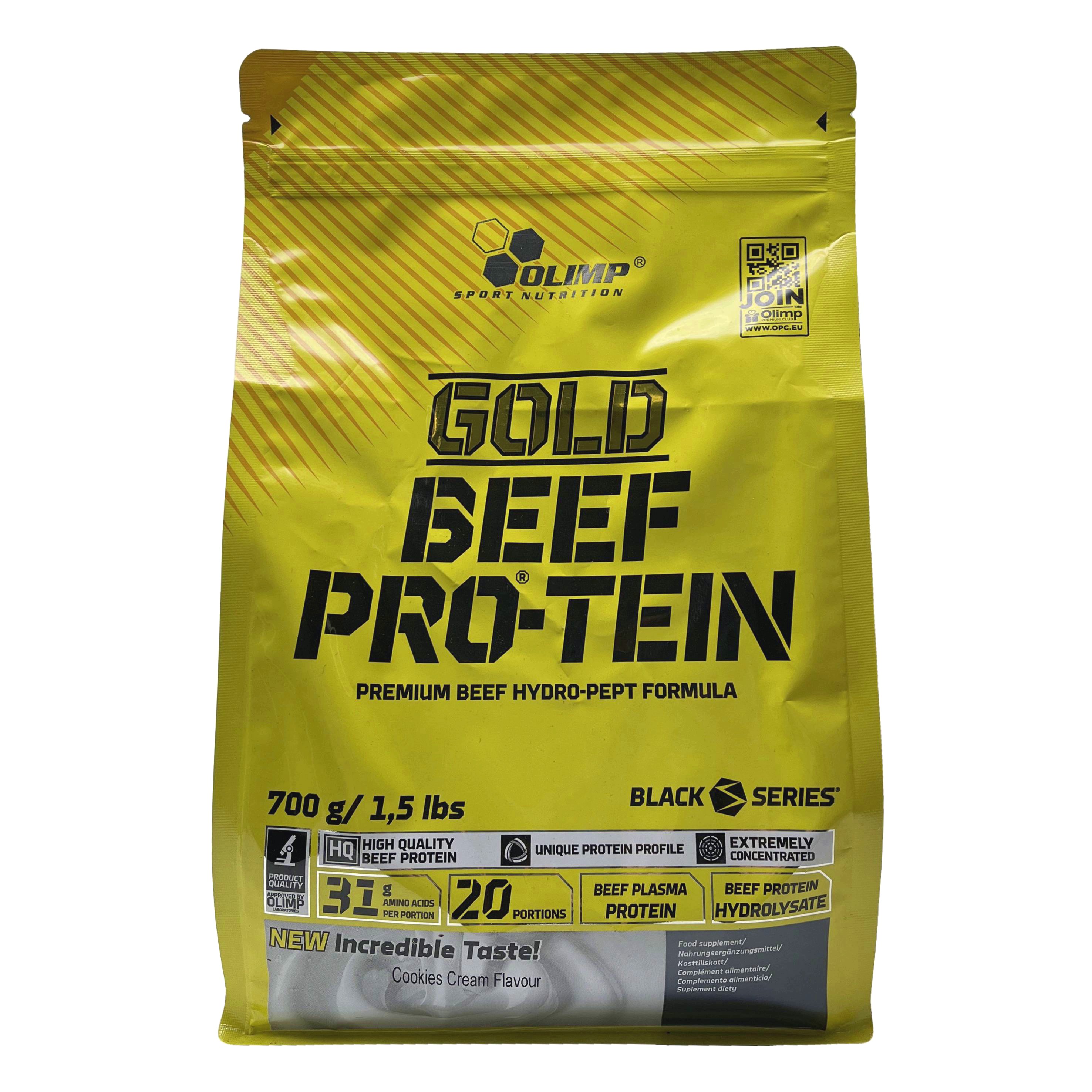 پودر گلد بیف پروتئین الیمپ Olimp Gold Beef Protein